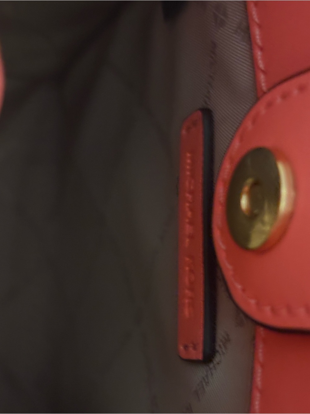 Michael Kors Grapefruit Mini Mercer - Picture 6 of 6